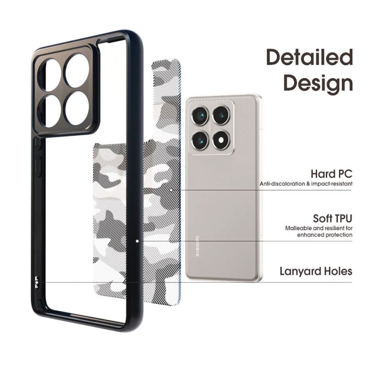 Защитный чехол IBMRS Military для Xiaomi 17 - Artistic Camouflage: фото 5 из 5