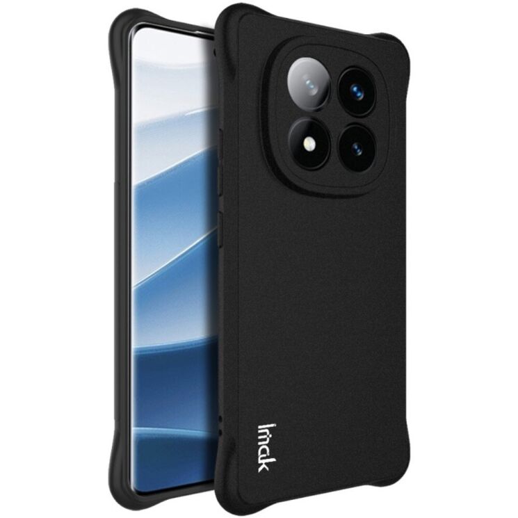Защитный чехол IMAK Airbag MAX Case для Xiaomi Redmi Note 14 Pro Plus - Black: фото 1 из 11