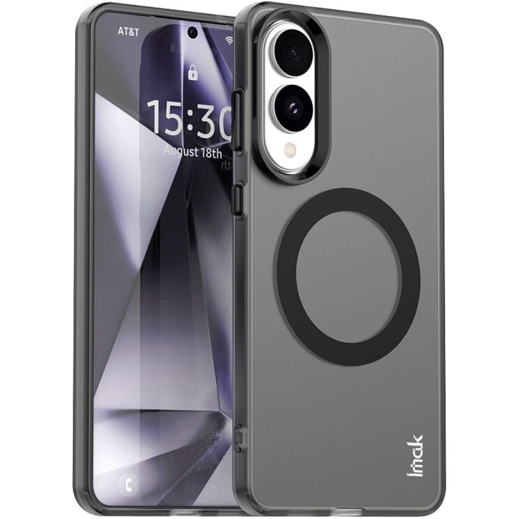 Захисний чохол IMAK Candy Series Magnetic для Samsung Galaxy S25 Edge (S937) - Black: фото 1 з 2