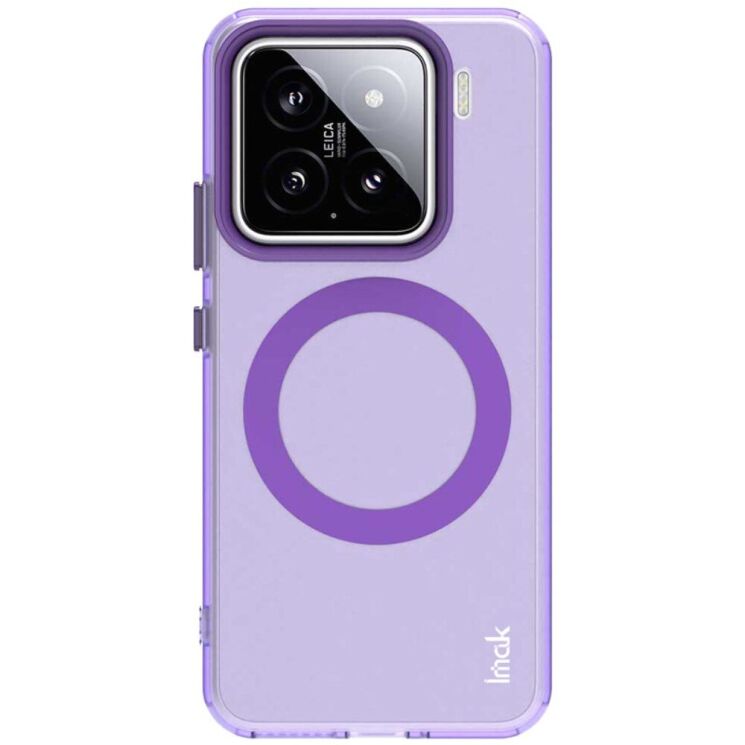 Защитный чехол IMAK Candy Series Magnetic для Xiaomi 15 - Purple: фото 2 из 7