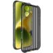 Защитный чехол IMAK Corrugated Airbag для Apple iPhone 16 - Transparent Black (360708H). Фото 1 из 12
