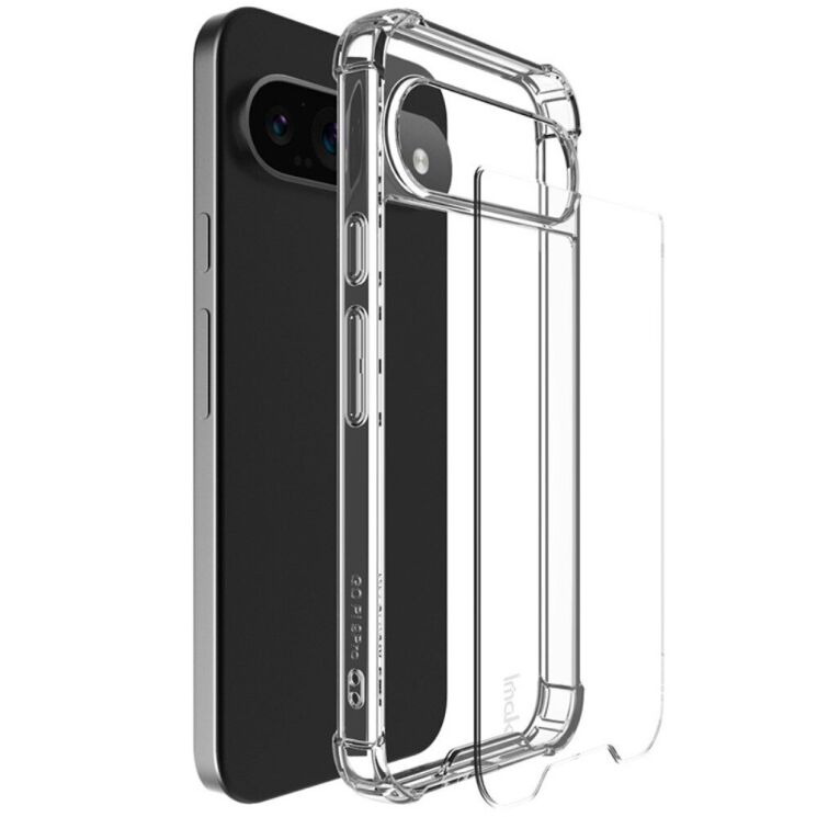 Защитный чехол IMAK Space Shield для Google Pixel 9 / 9 Pro - Transparent: фото 2 из 10
