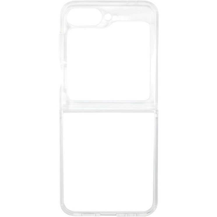 Захисний чохол Just Must Silicone Case (FF) для Samsung Galaxy Flip 6 (6977248565285) - Clear: фото 1 з 4