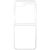 Захисний чохол Just Must Silicone Case (FF) для Samsung Galaxy Flip 6 (6977248565285) - Clear: фото 1 з 4