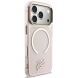 Захисний чохол Karl Lagerfeld IML KL Script Logo MagSafe для iPhone 17 Pro Max (KLHMP17X5HSKMEDP) - Pink (411148P). Фото 4 з 5
