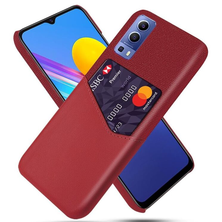 Захисний чохол KSQ Business Pocket для VIVO Y72 - Red: фото 1 з 4