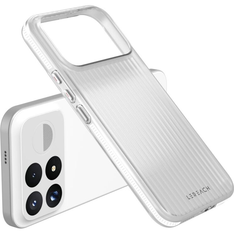 Защитный чехол LEREACH TOC Series для Xiaomi Poco F9 Ultra - White: фото 1 из 12