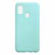 Защитный чехол MOLAN CANO Rubberized Series для Samsung Galaxy M30s (M307) / Galaxy M21 (M215) - Baby Blue (211229TT). Фото 1 из 4