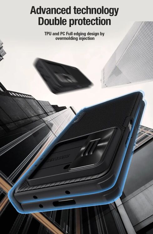 Защитный чехол NILLKIN CamShield Fold Case для Samsung Galaxy Fold 5 - Black: фото 9 из 19