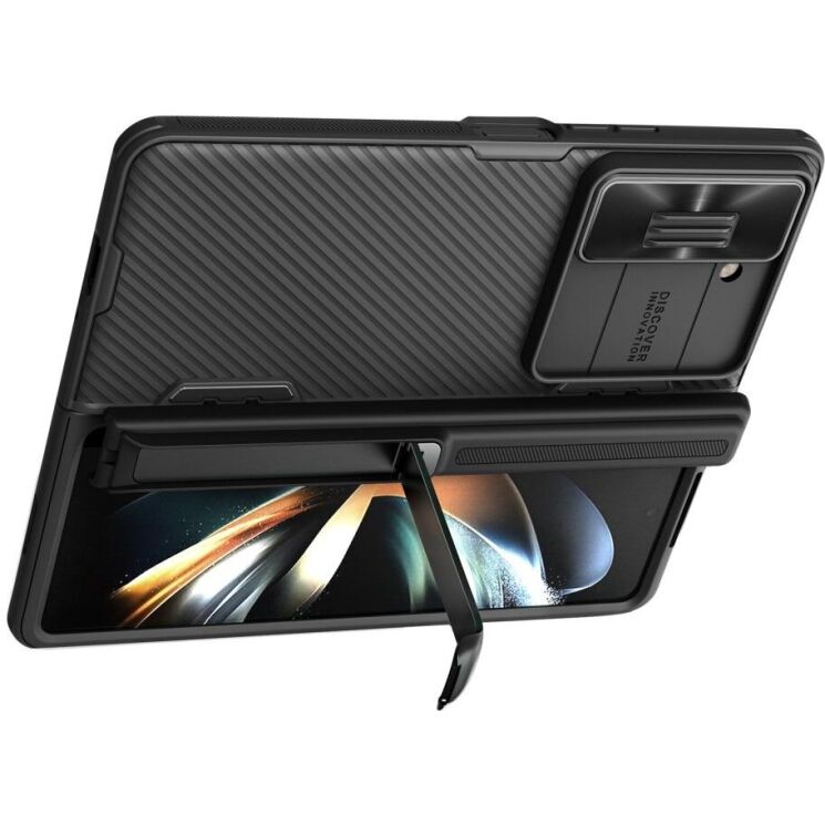 Защитный чехол NILLKIN CamShield Fold Case для Samsung Galaxy Fold 5 - Black: фото 3 из 19