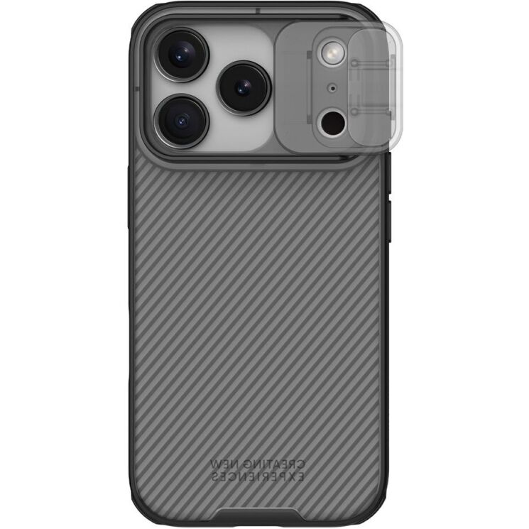 Захисний чохол NILLKIN CamShield Pro (Clear Version) для iPhone 18 Pro - Transparent / Black: фото 3 з 17