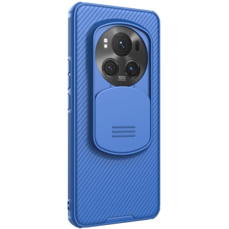 Защитный чехол NILLKIN CamShield Pro для Honor Magic 6 Pro - Blue: фото 3 из 10