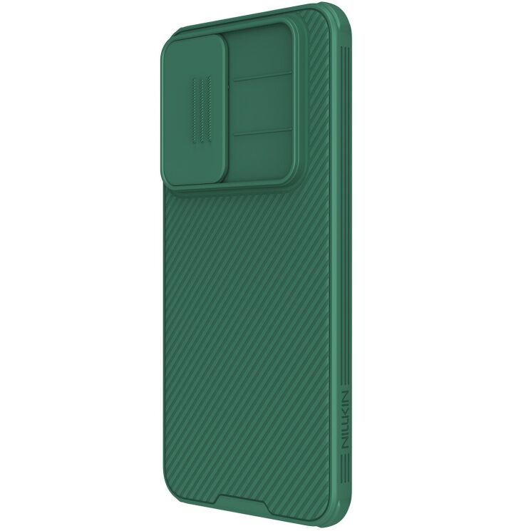Защитный чехол NILLKIN CamShield Pro для Samsung Galaxy A56 (A566) - Green: фото 2 из 19