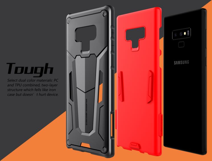 Защитный чехол NILLKIN Defender II для Samsung Galaxy Note 9 - Black: фото 9 из 16