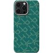 Защитный чехол Pitaka Tactile Woven Case Monogram для Apple iPhone 16 Pro Max (KI1601PTKP) - Green / Gold (366363GF)