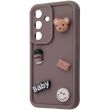 Защитный чехол Pretty Things Case для Samsung Galaxy S24 (S921) - Brown / Bear (347167G)