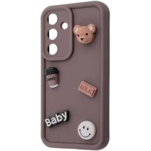 Защитный чехол Pretty Things Case для Samsung Galaxy S24 (S921) - Brown / Bear: фото 1 из 7