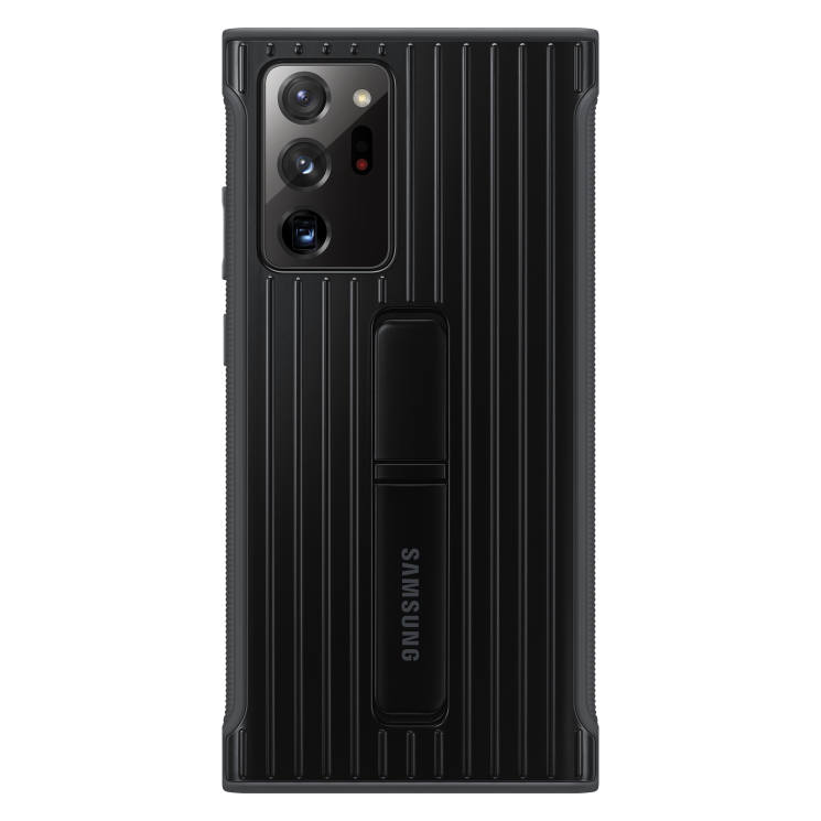 Защитный чехол Protective Standing Cover для Samsung Galaxy Note 20 Ultra (N985) EF-RN985CBEGRU - Black: фото 1 из 9
