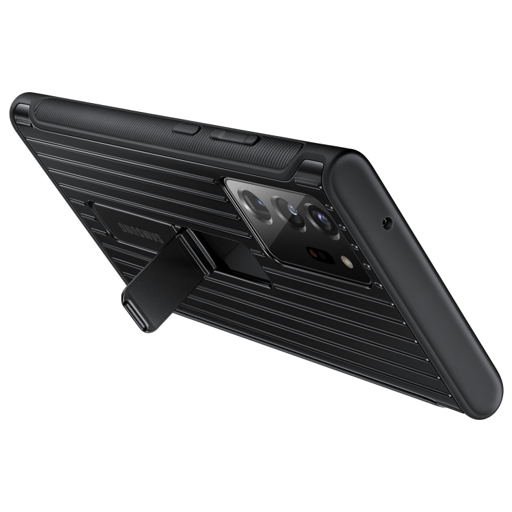 Защитный чехол Protective Standing Cover для Samsung Galaxy Note 20 Ultra (N985) EF-RN985CBEGRU - Black: фото 6 из 9