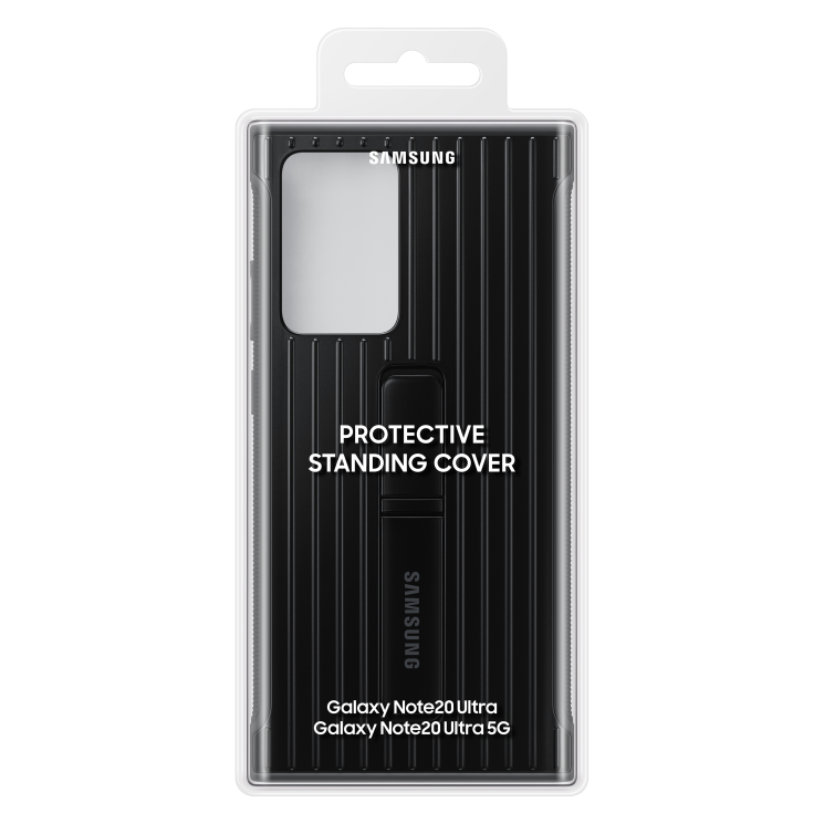 Защитный чехол Protective Standing Cover для Samsung Galaxy Note 20 Ultra (N985) EF-RN985CBEGRU - Black: фото 8 из 9