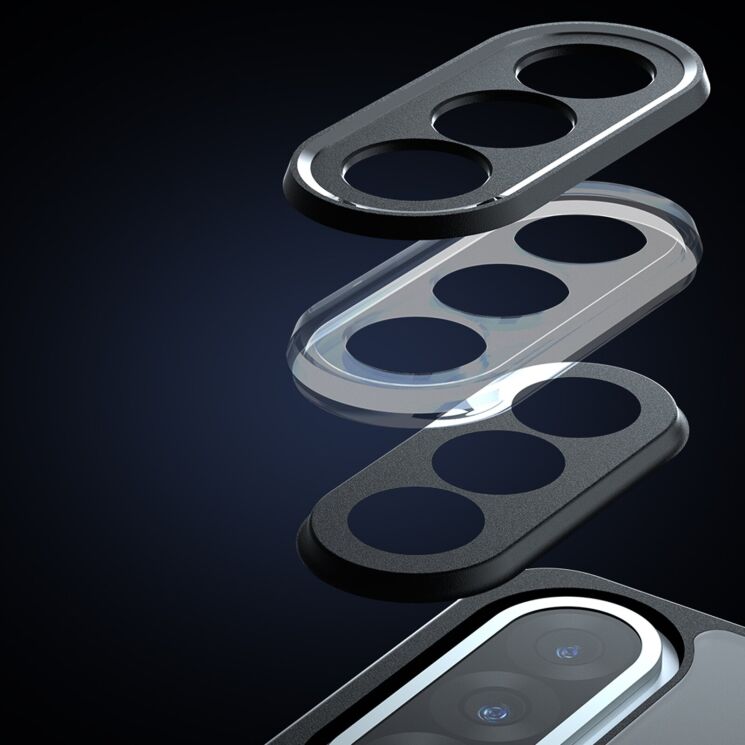 Защитный чехол Reframe Clear Bound для OnePlus Nord 5 / Ace 5 Ultra - Black: фото 6 из 8