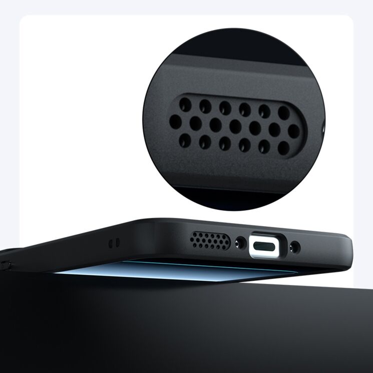 Защитный чехол Reframe Clear Bound для OnePlus Nord 5 / Ace 5 Ultra - Black: фото 5 из 8