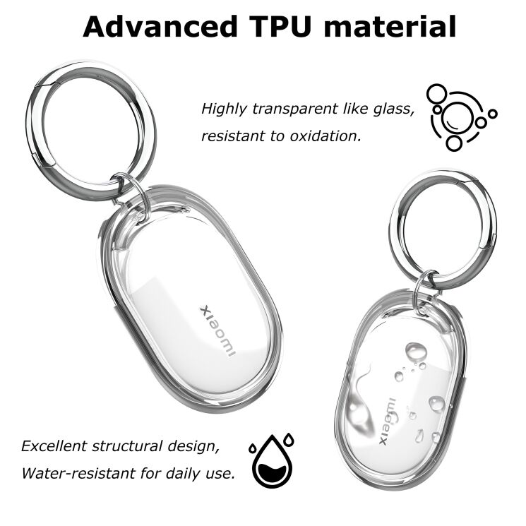 Защитный чехол Reframe Crystal Beacon для Xiaomi Tag - Transparent: фото 3 из 10