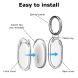 Защитный чехол Reframe Crystal Beacon для Xiaomi Tag - Transparent (410302T). Фото 4 из 10