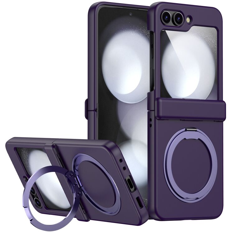 Защитный чехол Reframe Magnetic Case для Samsung Galaxy Flip 6 / Flip 7 FE - Dark Purple: фото 1 из 7