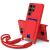 Захисний чохол Reframe Silicone Holder для Samsung Galaxy S24 Ultra (S928) - Red: фото 1 з 7