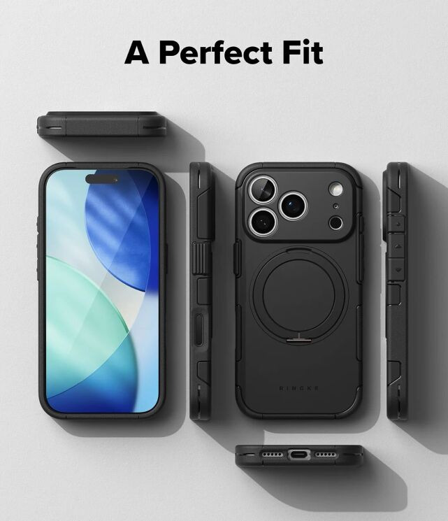Защитный чехол Ringke Alles Magnetic (FP) для iPhone 18 Pro (8800380463233) - Gun Metal (423778H) Защитный чехол Ringke Alles Magnetic (FP) для iPhone 18 Pro (8800380463233) - Gun Metal: фото 13 из 18