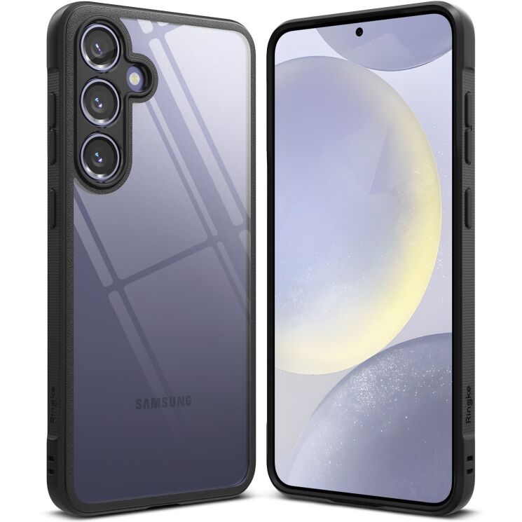 Захисний чохол Ringke Fusion Bold для Samsung Galaxy S24 (S921) 8809961782749 - Black: фото 1 з 16