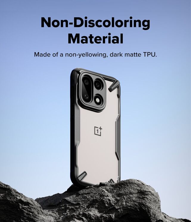 Защитный чехол Ringke Fusion X для OnePlus 15 (8800328814226) - Black: фото 7 из 13