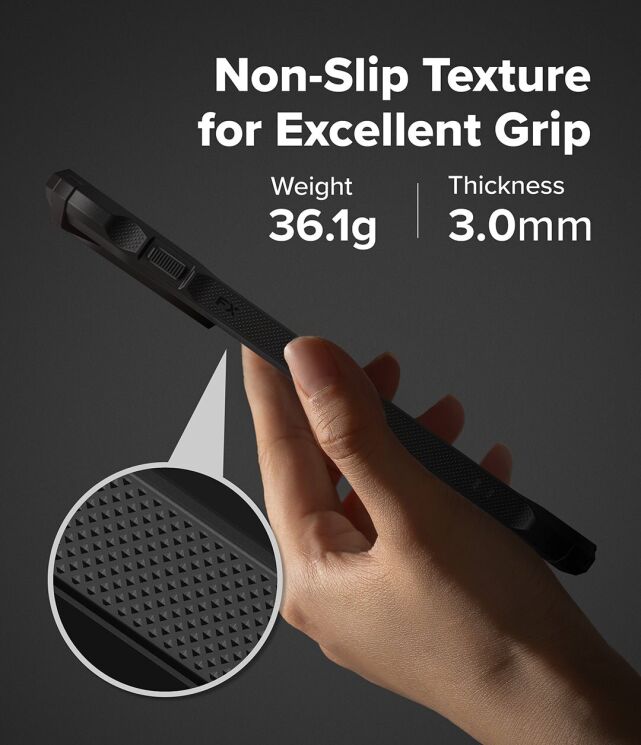 Защитный чехол Ringke Fusion X для OnePlus 15 (8800328814226) - Black: фото 9 из 13