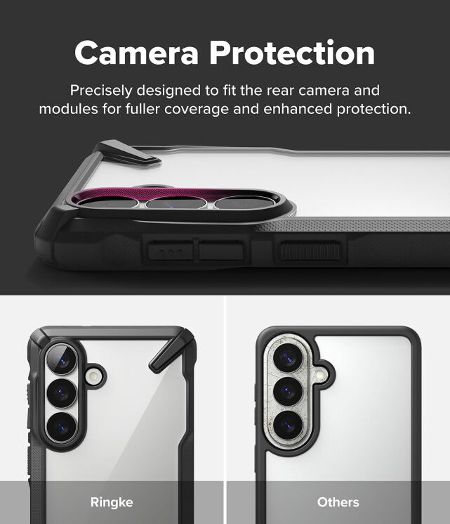 Защитный чехол Ringke Fusion X для Samsung Galaxy S26 (S942) 8800328815582 - Black (407203B) Защитный чехол Ringke Fusion X для Samsung Galaxy S26 (S942) 8800328815582 - Black: фото 10 из 17