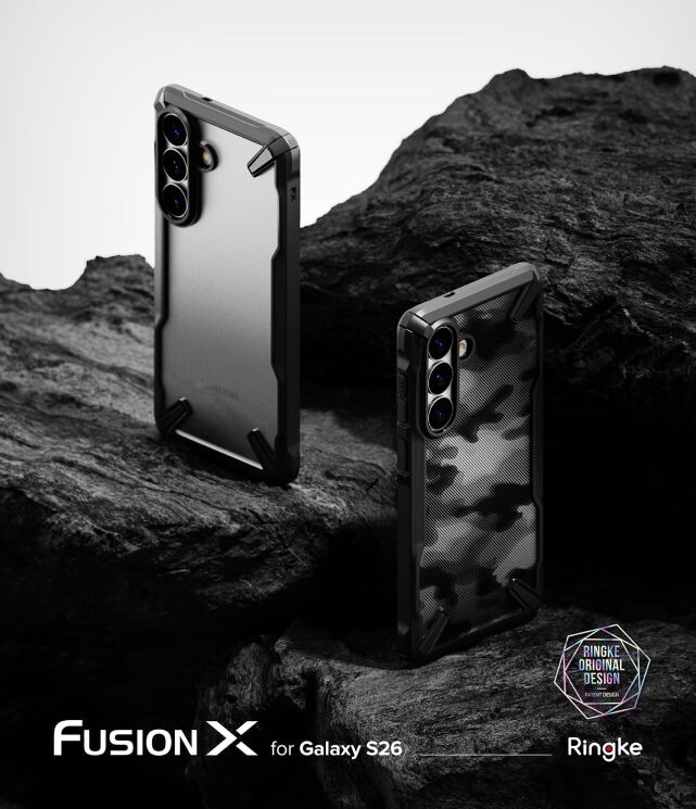 Защитный чехол Ringke Fusion X для Samsung Galaxy S26 (S942) 8800328815582 - Black (407203B) Защитный чехол Ringke Fusion X для Samsung Galaxy S26 (S942) 8800328815582 - Black: фото 4 из 17