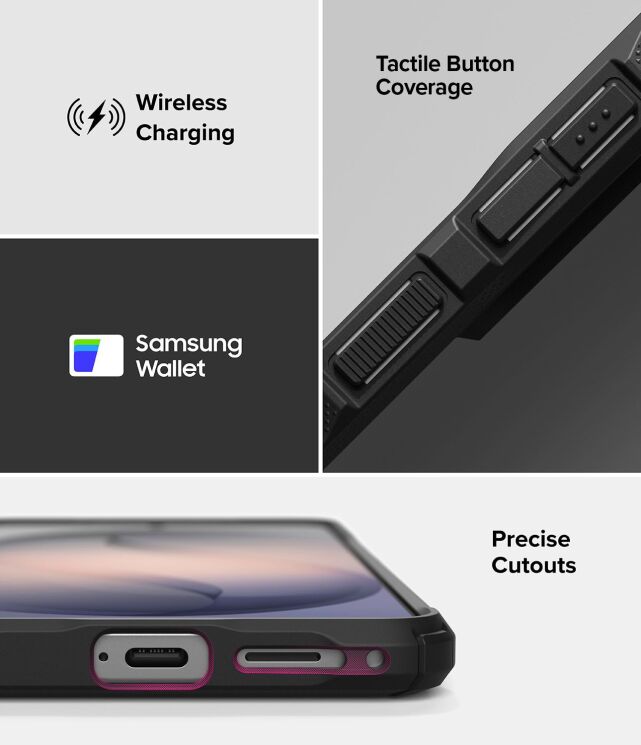 Защитный чехол Ringke Fusion X для Samsung Galaxy S26 (S942) 8800328815582 - Black (407203B) Защитный чехол Ringke Fusion X для Samsung Galaxy S26 (S942) 8800328815582 - Black: фото 14 из 17