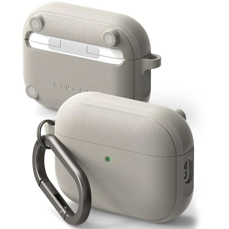 Защитный чехол Ringke Onyx Magnetic (FH) для AirPods Pro 3 (8800293859376) - Warm Gray (390179WG) Защитный чехол Ringke Onyx Magnetic (FH) для AirPods Pro 3 (8800293859376) - Warm Gray: фото 1 из 13