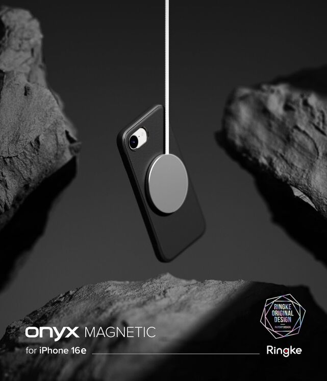 Захисний чохол Ringke Onyx Magnetic (FP) для Apple iPhone 16e (8800293852780) - Dark Green: фото 4 з 11