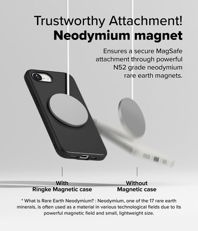 Захисний чохол Ringke Onyx Magnetic (FP) для Apple iPhone 16e (8800293852780) - Dark Green: фото 7 з 11