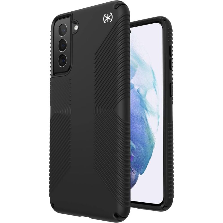 Защитный чехол Speck Presidio2 Grip для Samsung Galaxy S21 Plus (G996) - Black: фото 1 из 15