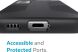 Защитный чехол Speck Presidio2 Grip для Samsung Galaxy S21 Plus (G996) - Black (230220B). Фото 14 из 15