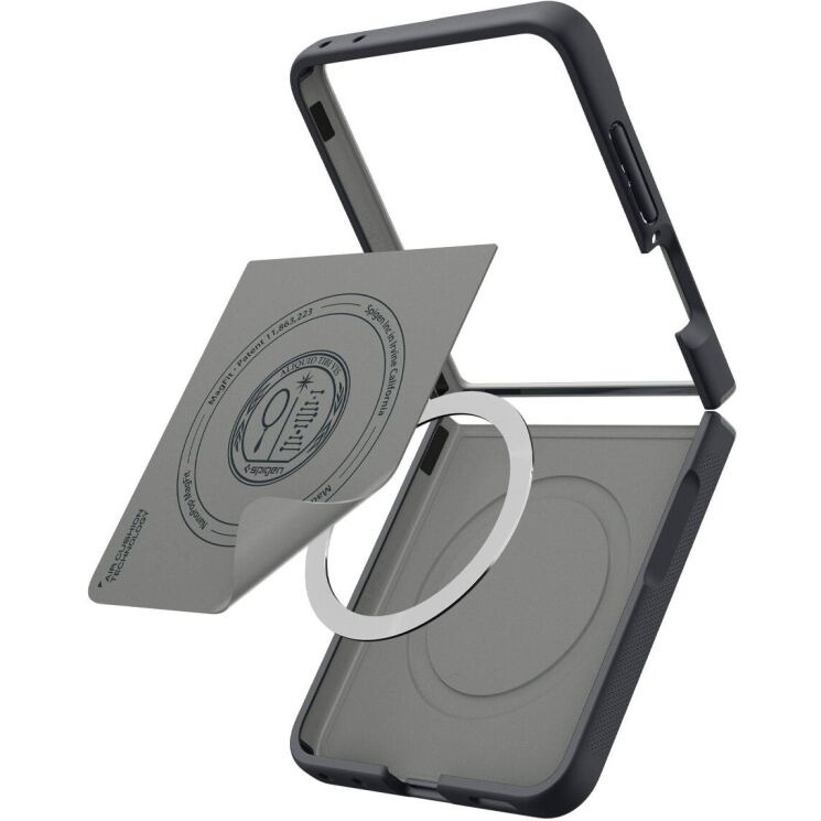 Защитный чехол Spigen Nano Pop MagFit (FF) для Samsung Galaxy Flip 8 (ACS11523) - Black (423560B) Защитный чехол Spigen Nano Pop MagFit (FF) для Samsung Galaxy Flip 8 (ACS11523) - Black: фото 4 из 12