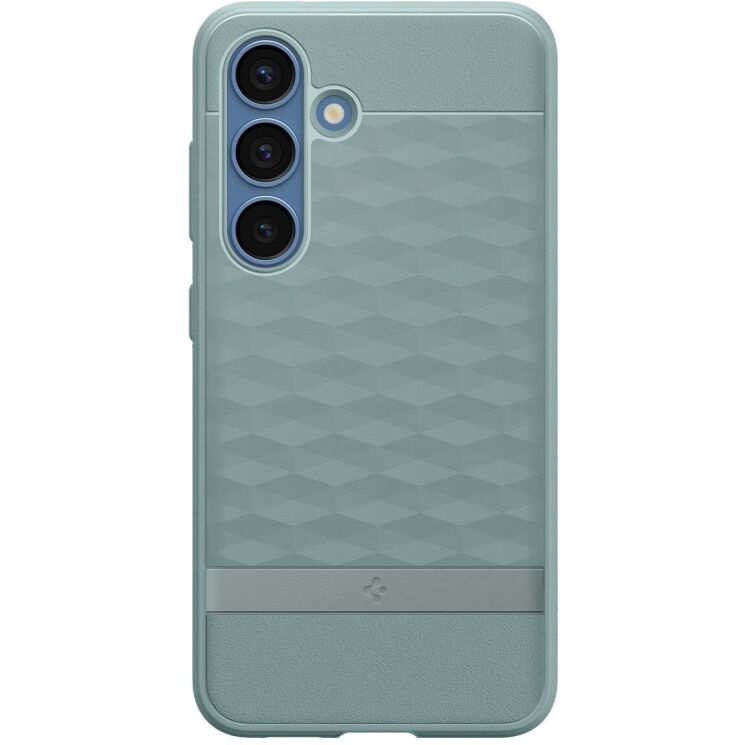 Защитный чехол Spigen (SGP) Caseology Parallax (MagFit) by Spigen для Samsung Galaxy S25 Plus (S936) ACS09060 - Sage Green: фото 2 из 18