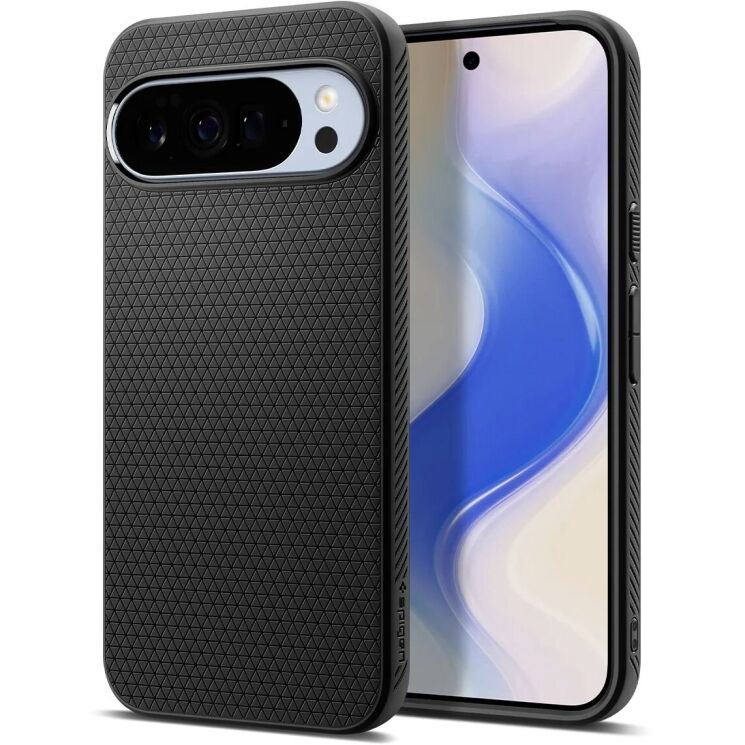 Захисний чохол Spigen (SGP) Liquid Air для Google Pixel 10 Pro XL (ACS09737) - Matte Black: фото 1 з 19