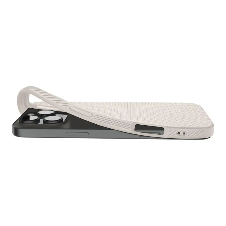 Захисний чохол Spigen (SGP) Liquid Air для Apple iPhone 16 Pro Max (ACS07991) - Natural Titanium: фото 7 з 13