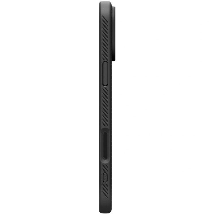 Захисний чохол Spigen (SGP) Liquid Air для Apple iPhone 17 Pro (ACS10331) - Matte Black: фото 4 з 13