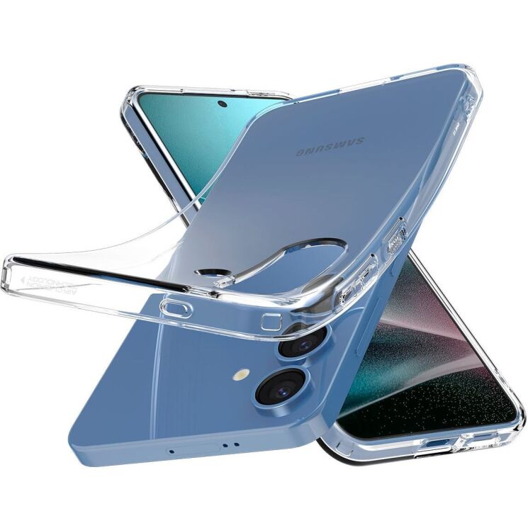 Защитный чехол Spigen (SGP) Liquid Crystal для Samsung Galaxy S25 Plus (S936) ACS08974 - Crystal Clear: фото 4 из 15