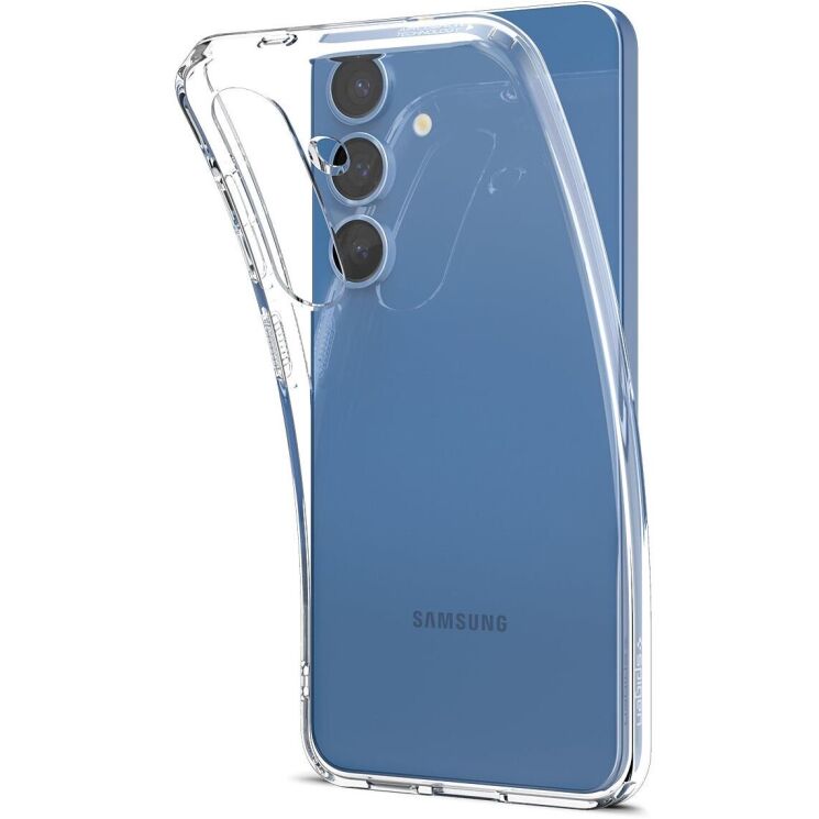 Защитный чехол Spigen (SGP) Liquid Crystal для Samsung Galaxy S25 Plus (S936) ACS08974 - Crystal Clear: фото 5 из 15