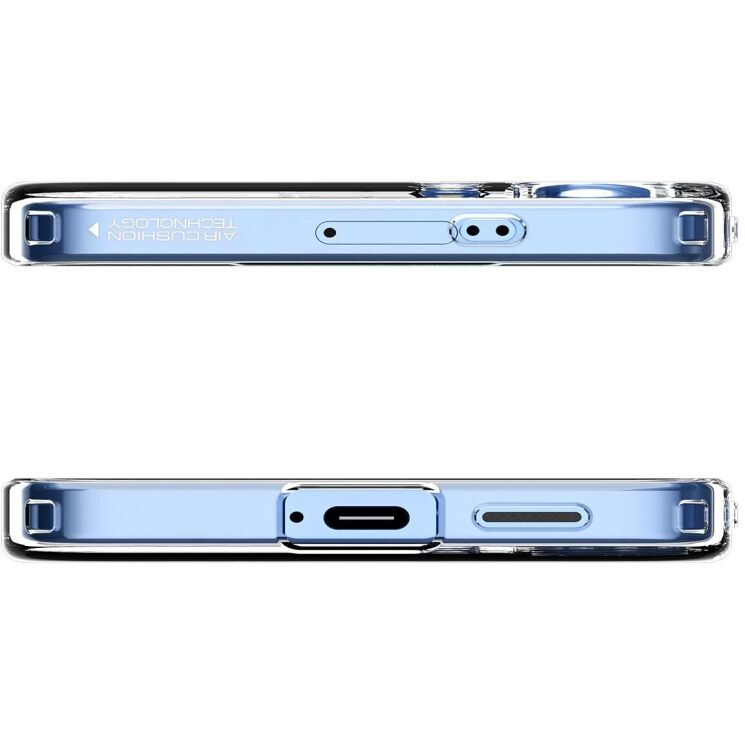 Защитный чехол Spigen (SGP) Liquid Crystal для Samsung Galaxy S25 Plus (S936) ACS08974 - Crystal Clear: фото 9 из 15